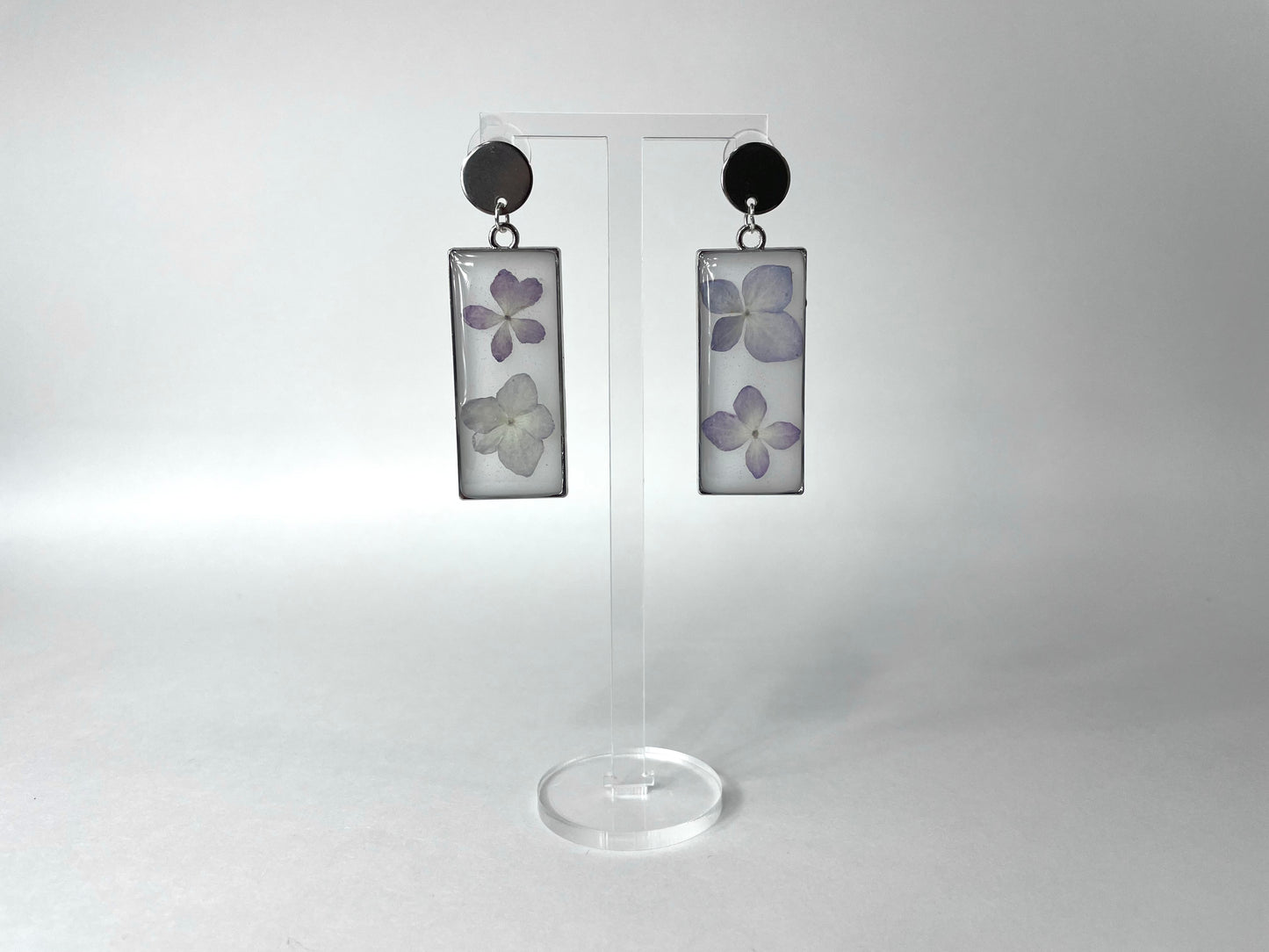 petals & milk - handmade preserved flower earrings